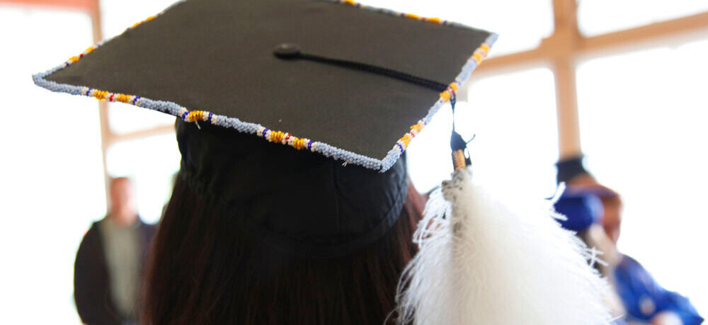 graduation-cap-lined-with-beads
